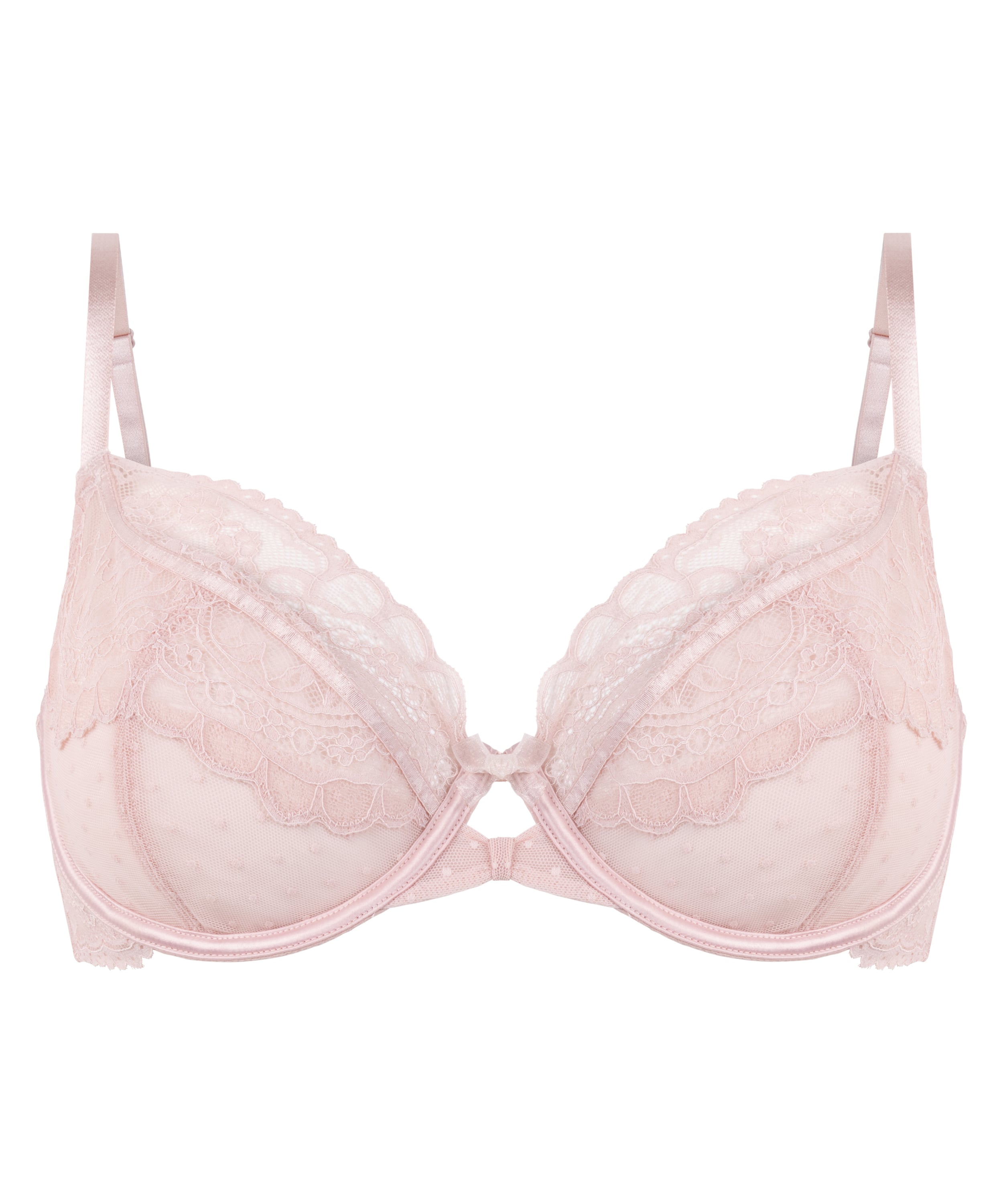 Juliette Non-Padded Underwired Bra, Pink, main