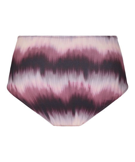 High-Waisted Bikini Bottom Mauritius, Purple