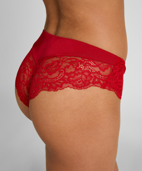 Teddy Brazilian Shorts, Red