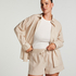 Linen Pyjama Shorts, Beige