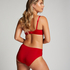 Sophie high knickers, Red