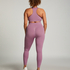 HKMX High waisted seamless sport legging, Purple