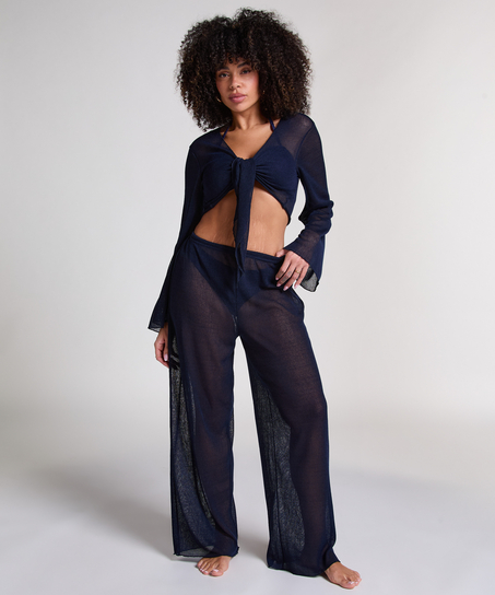 Beach Knit Pant, Blue