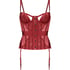 Pleasure Bustier, Red