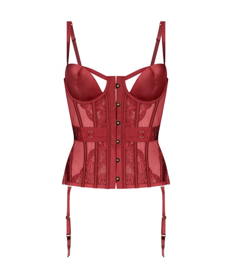 Pleasure Bustier, Red