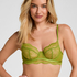 Isabelle Non-Padded Underwired Bra, Green