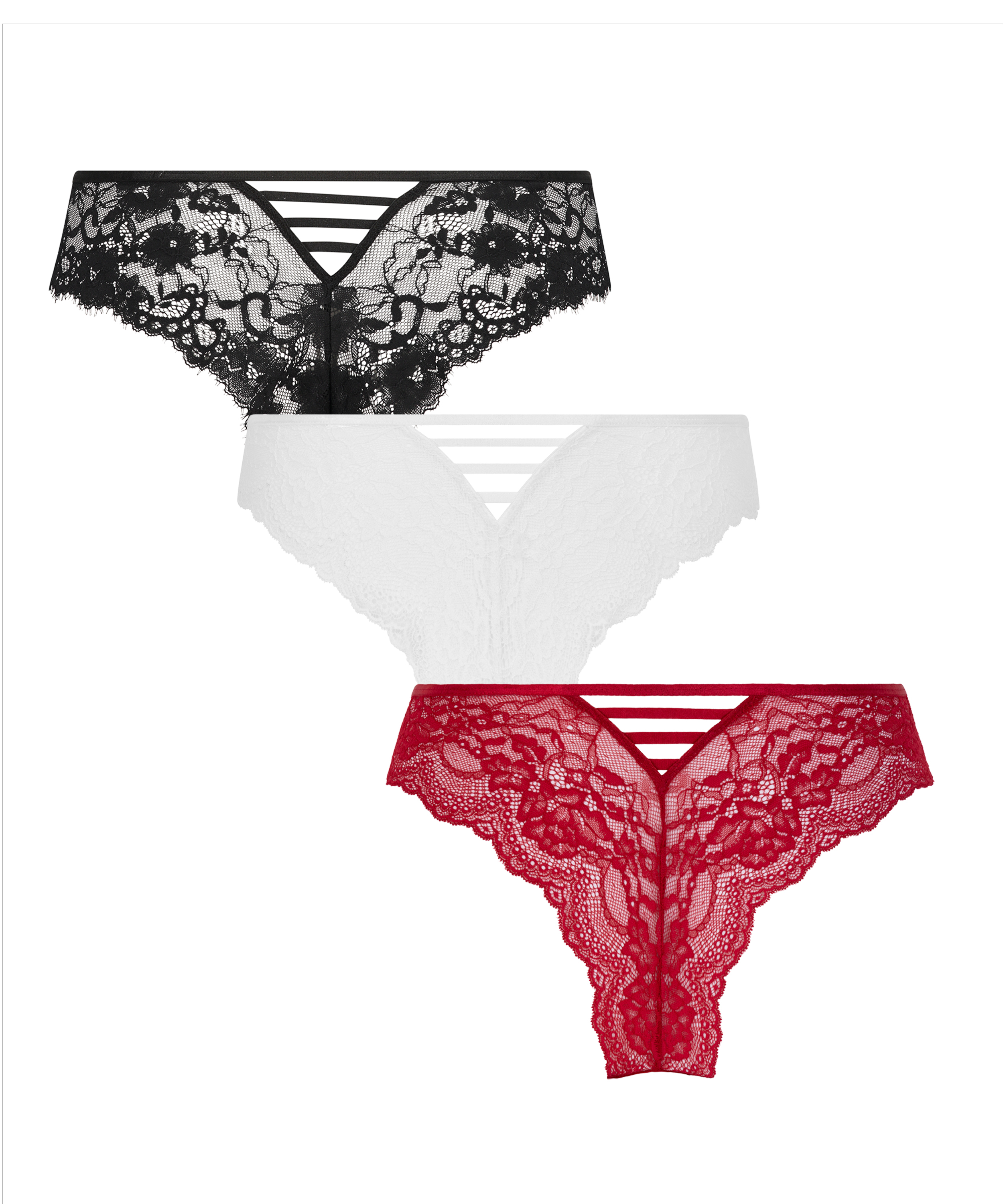 3-Pack Belle, Red, main