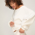 Top Viscose Boatneck, White