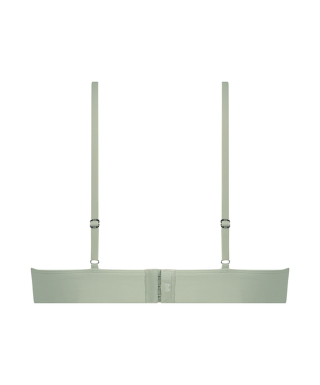 Smooth Triangle Bralette, Green