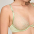 Non-Padded Underwired Bra Ellen, Green