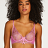 Esme Non-Padded Underwired Bra, Pink