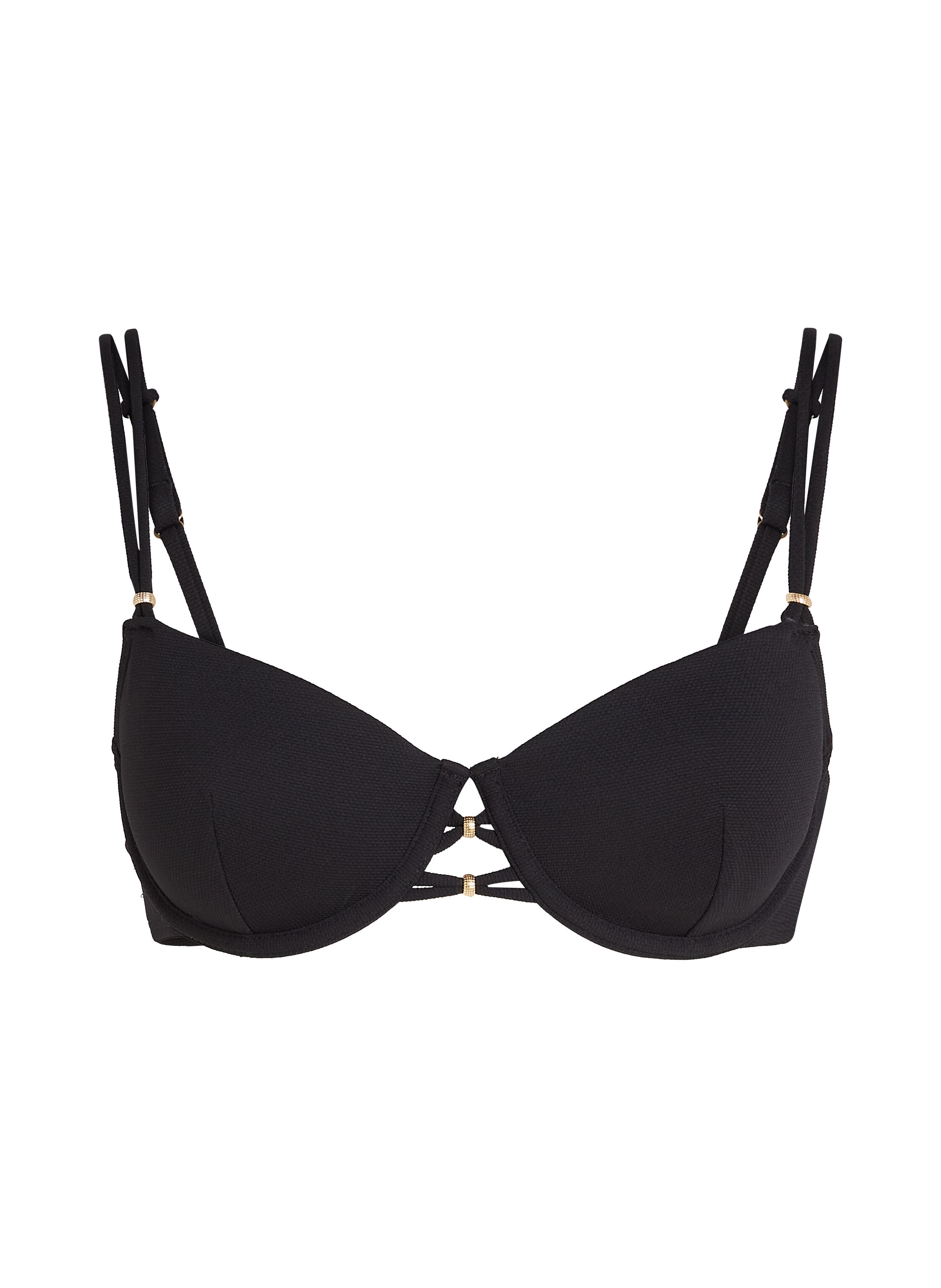 Holbox Bikini Top, Black