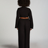 Knot Long Sleeve Top, Black