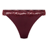 Lace & Shine Thong, Purple