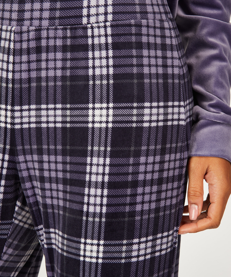 Pyjamaset with Bag, Blue