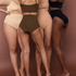 Seamless Enhancing High Waisted Knickers, Black