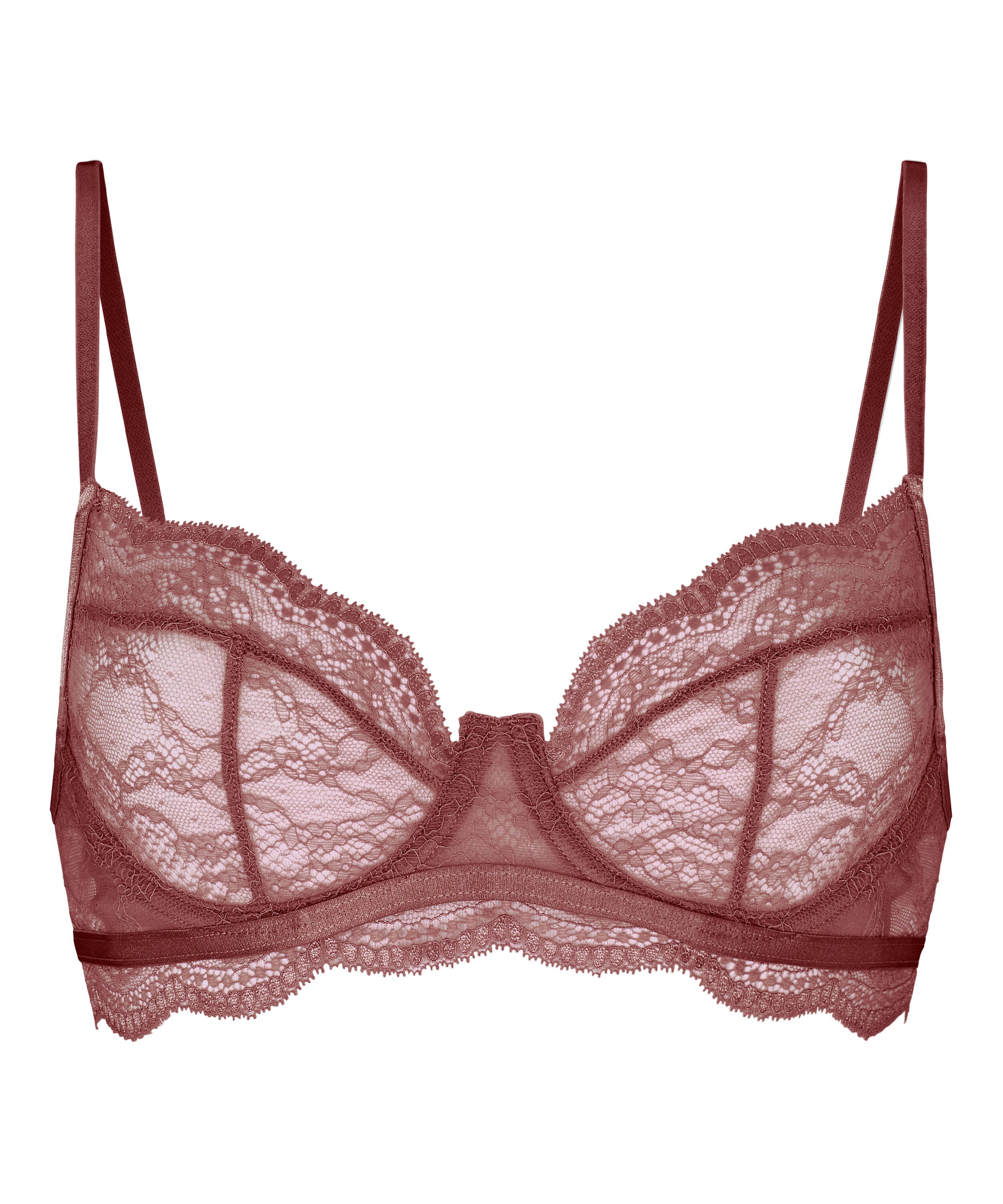 Isabelle Non-Padded Underwired Bra, Pink