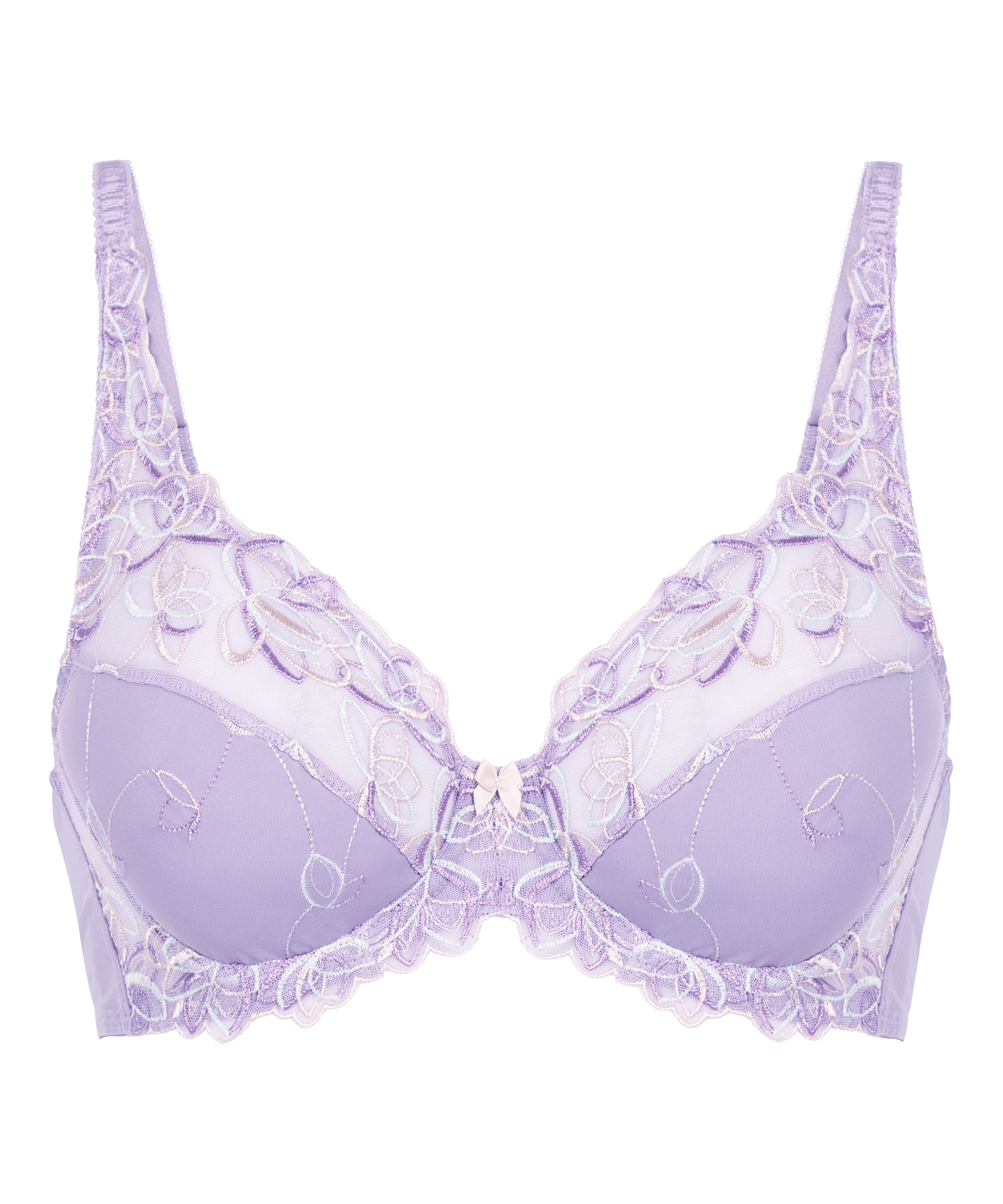 Diva Non-Padded Underwired Bra, Purple, main