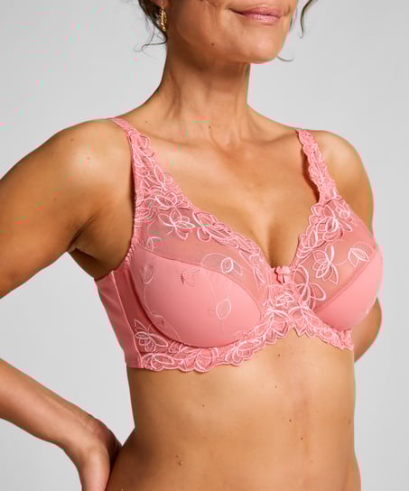 Diva Non-Padded Underwired Bra, Orange