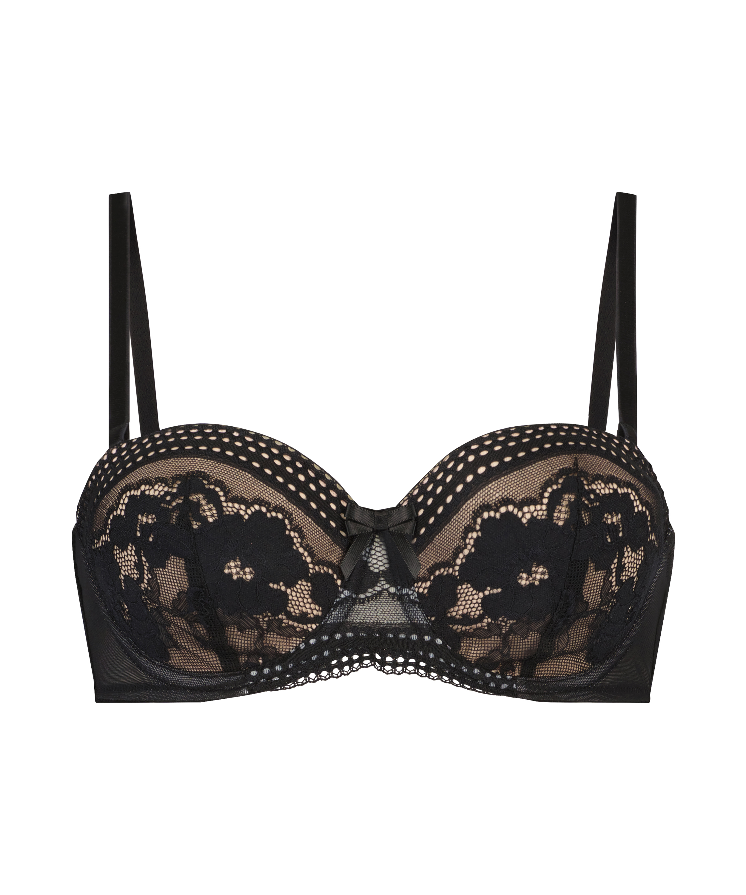 Kelly padded underwired longline strapless bra for €24.99 Strapless