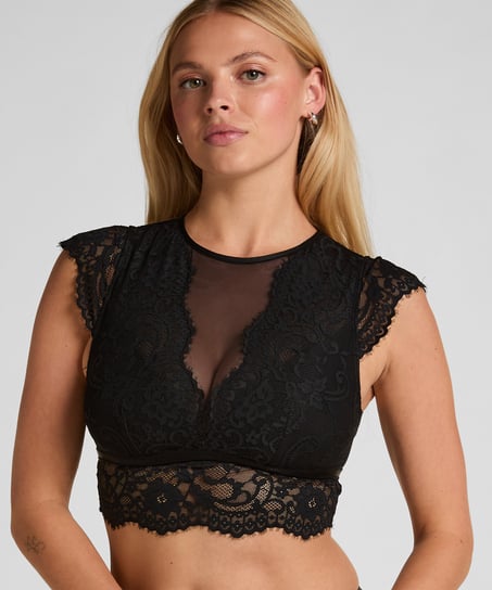 Valora Bralette, Black