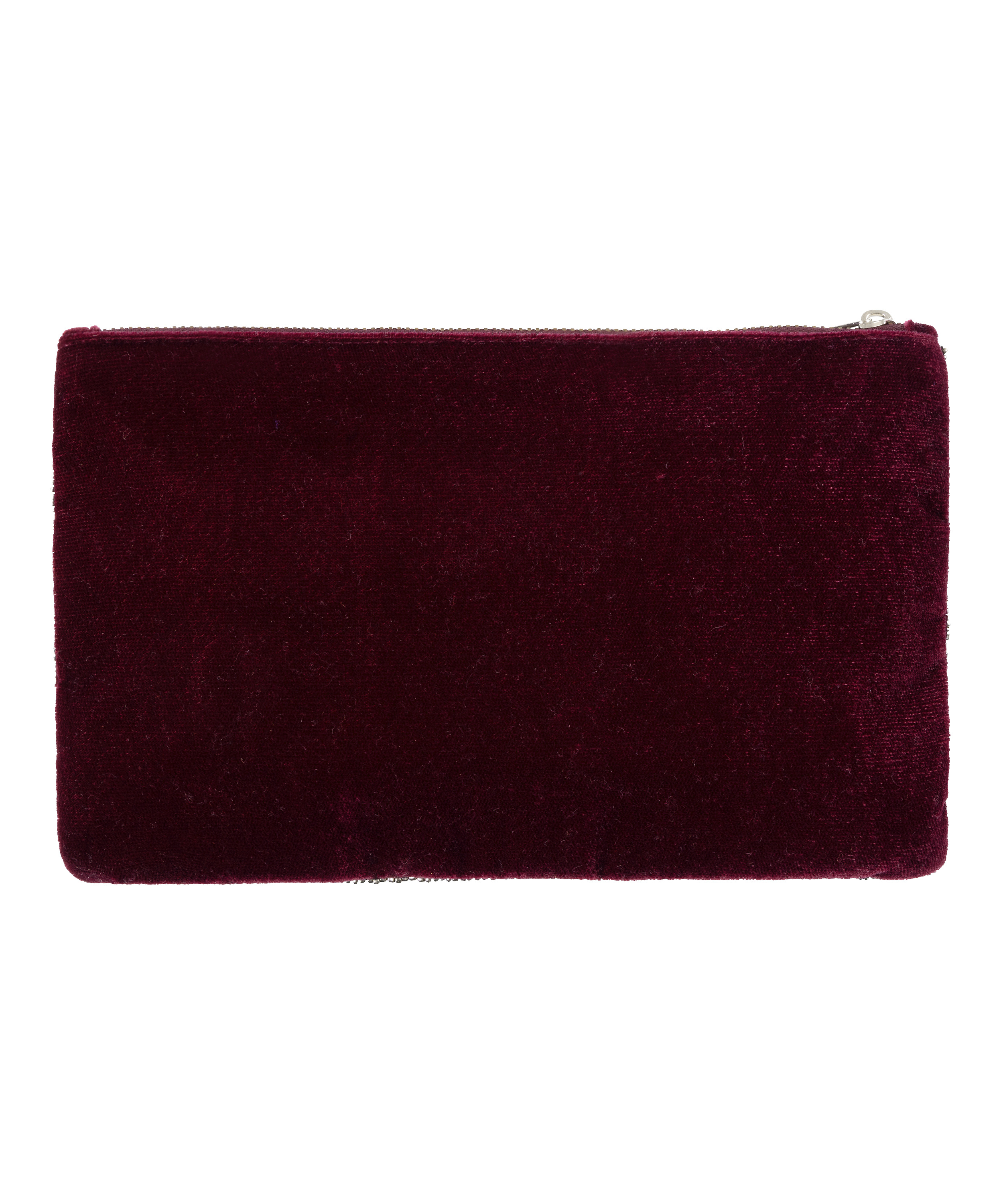 Beaded Pouch, Purple, main
