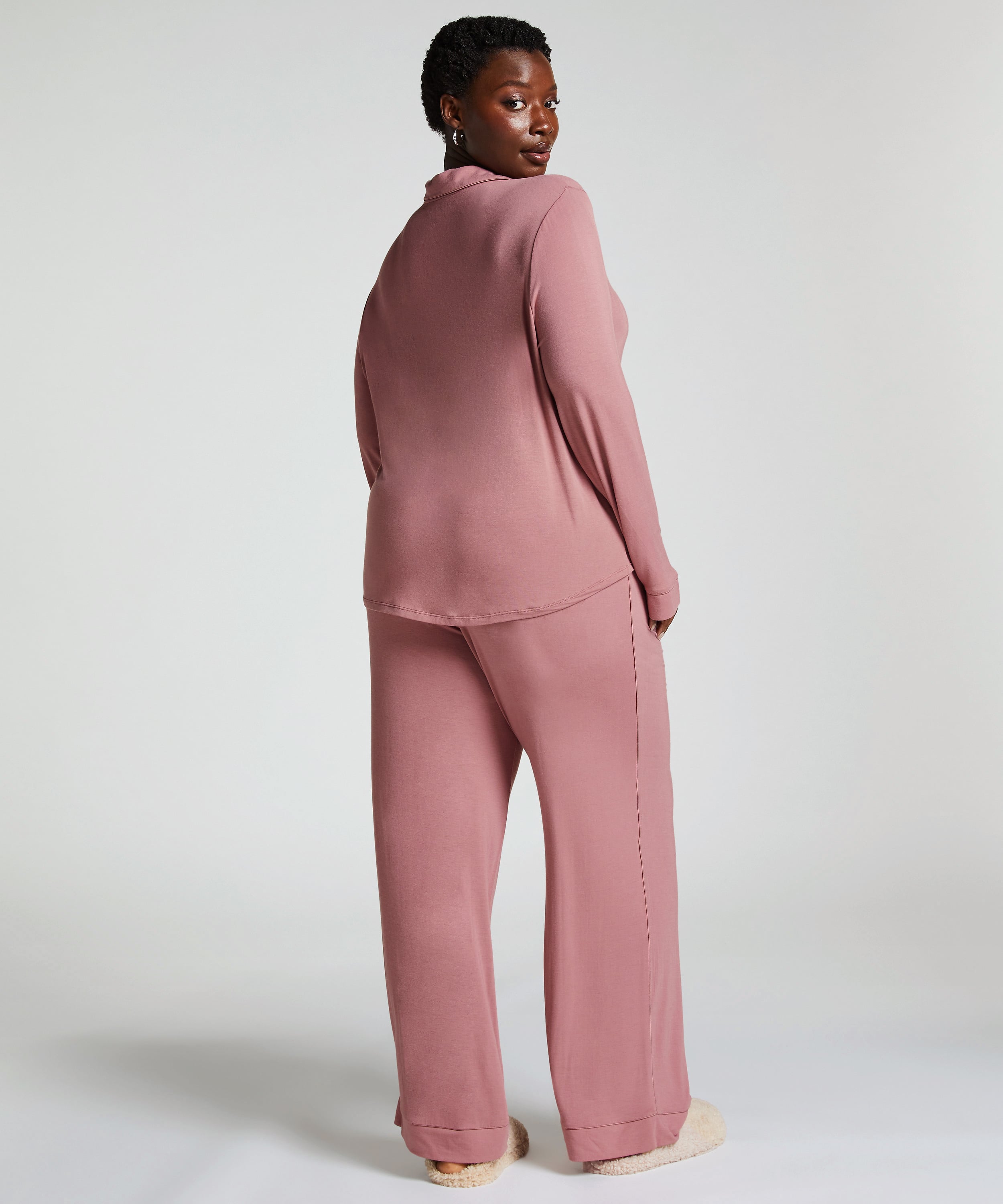 Essential Jersey Long-Sleeved Jacket, Pink, main