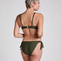 Luna Triangle Bikini Top, Green
