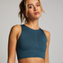 HKMX Seamless Sports Bra, Green