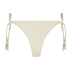 Cozumel High-Leg Bikini Bottoms, White
