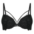 Char Padded Underwired Maximizer Bra, Black