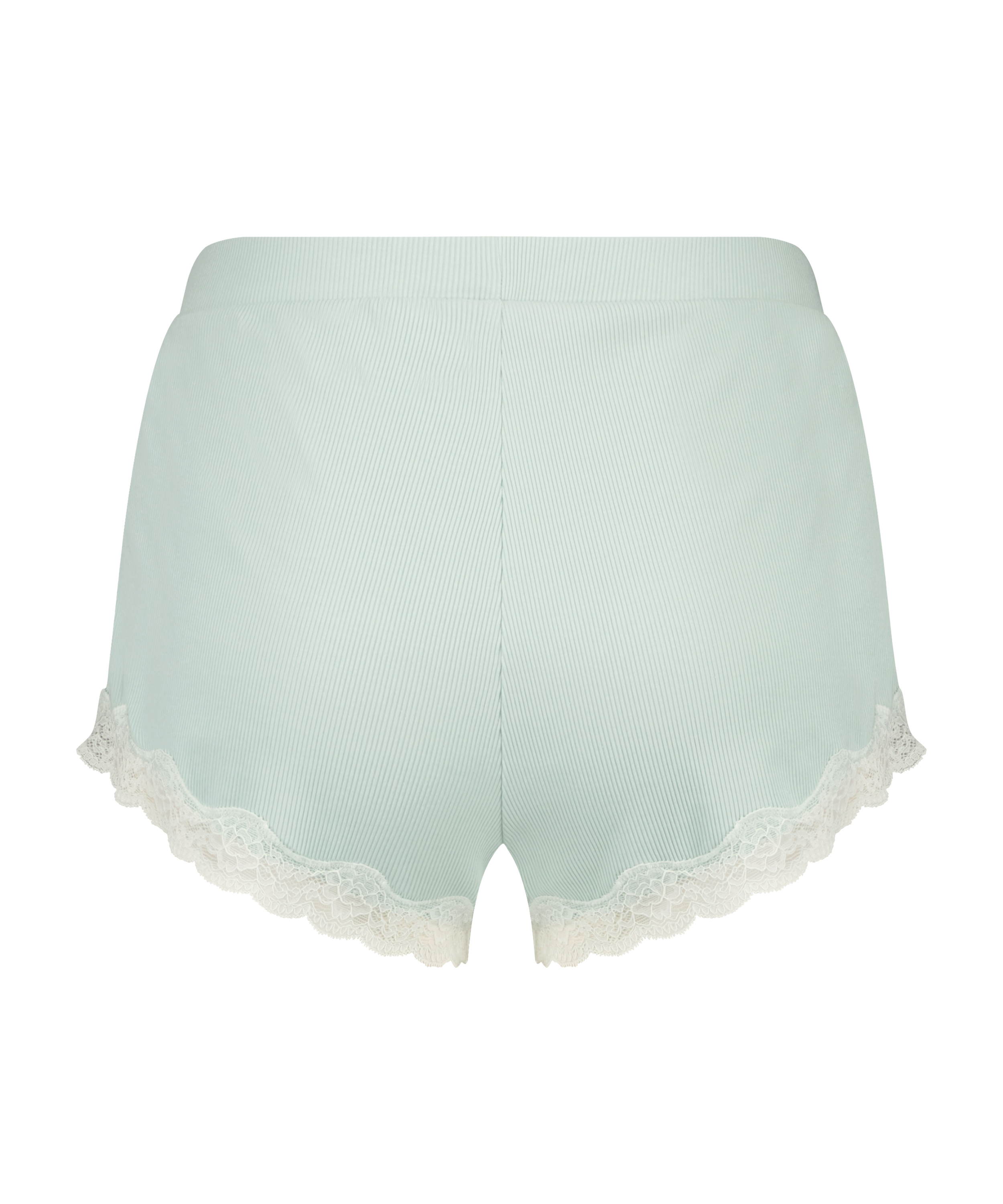 Ribbed lace Shorts, Green, main