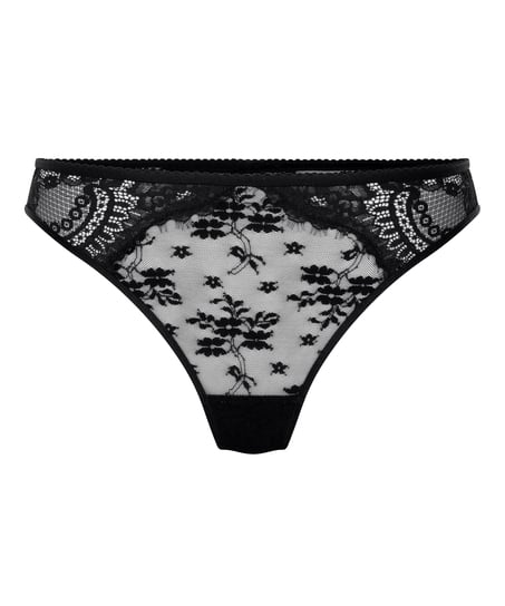 Lou Highleg thong, Black