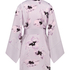 Satin Kimono, Purple