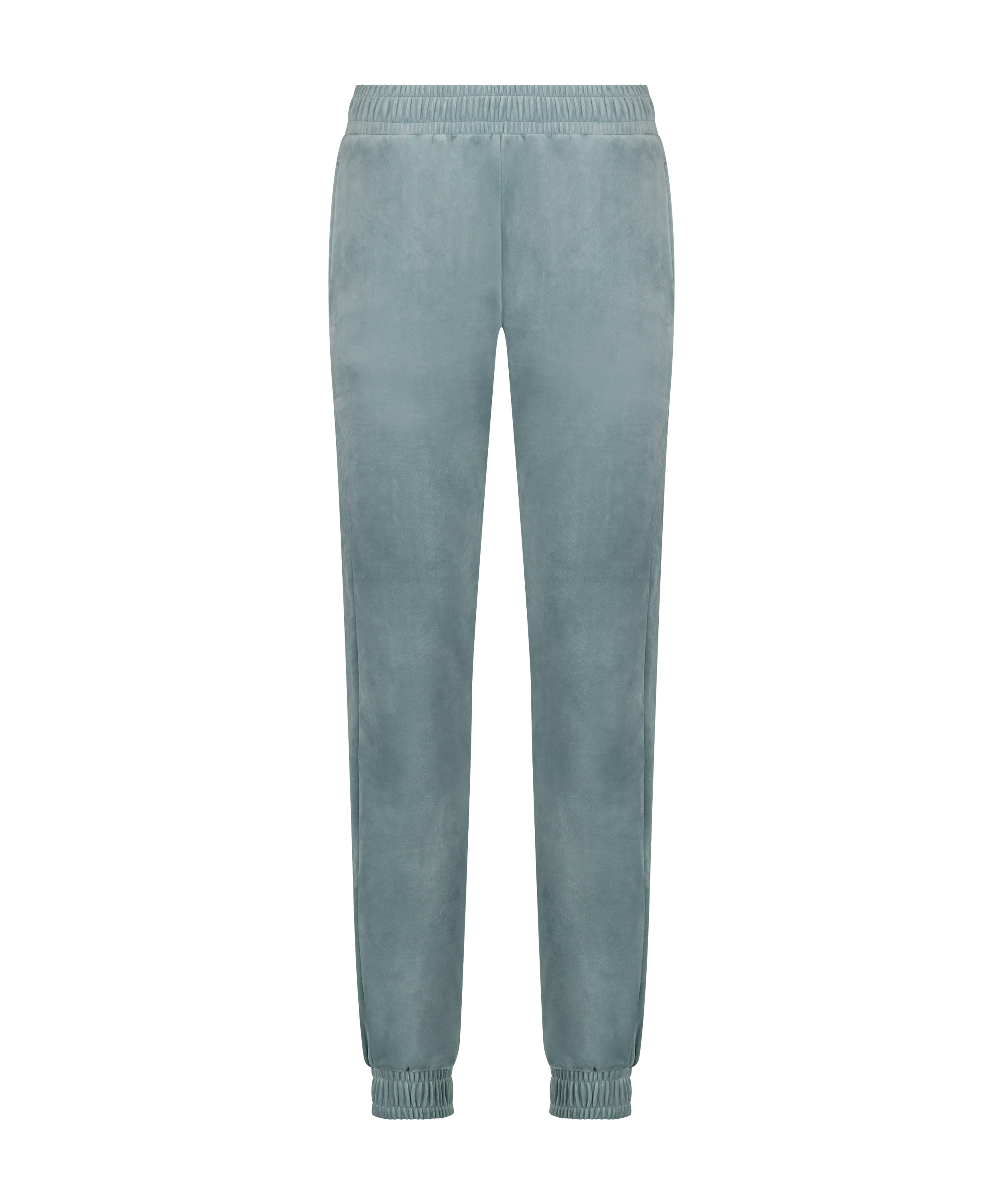 Velour Jogging Bottoms, Blue, main