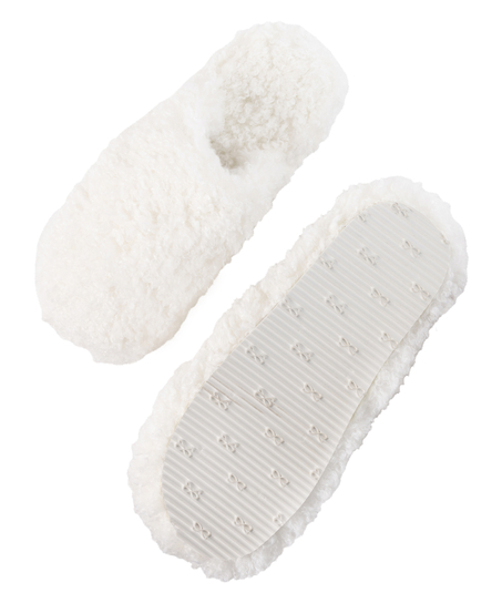 Slippers, White