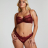 Zoe Non-Padded Underwired Bra, Red