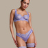 Charlie Non-Padded Underwired Bra, Purple