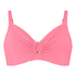 Luxe Non-Padded Underwired Bikini Top, Pink