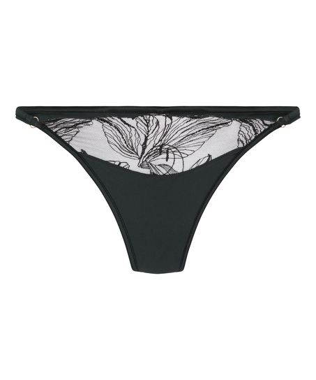 Highleg Thong Ellen, Black