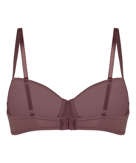 Demi Padded Underwired Bra, Brown