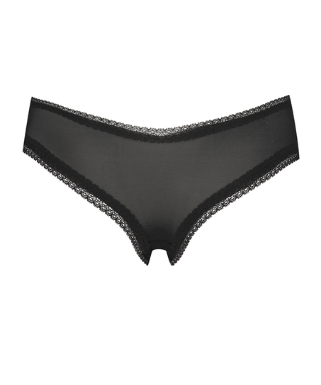 Franzi V-shaped Brazilian, Black