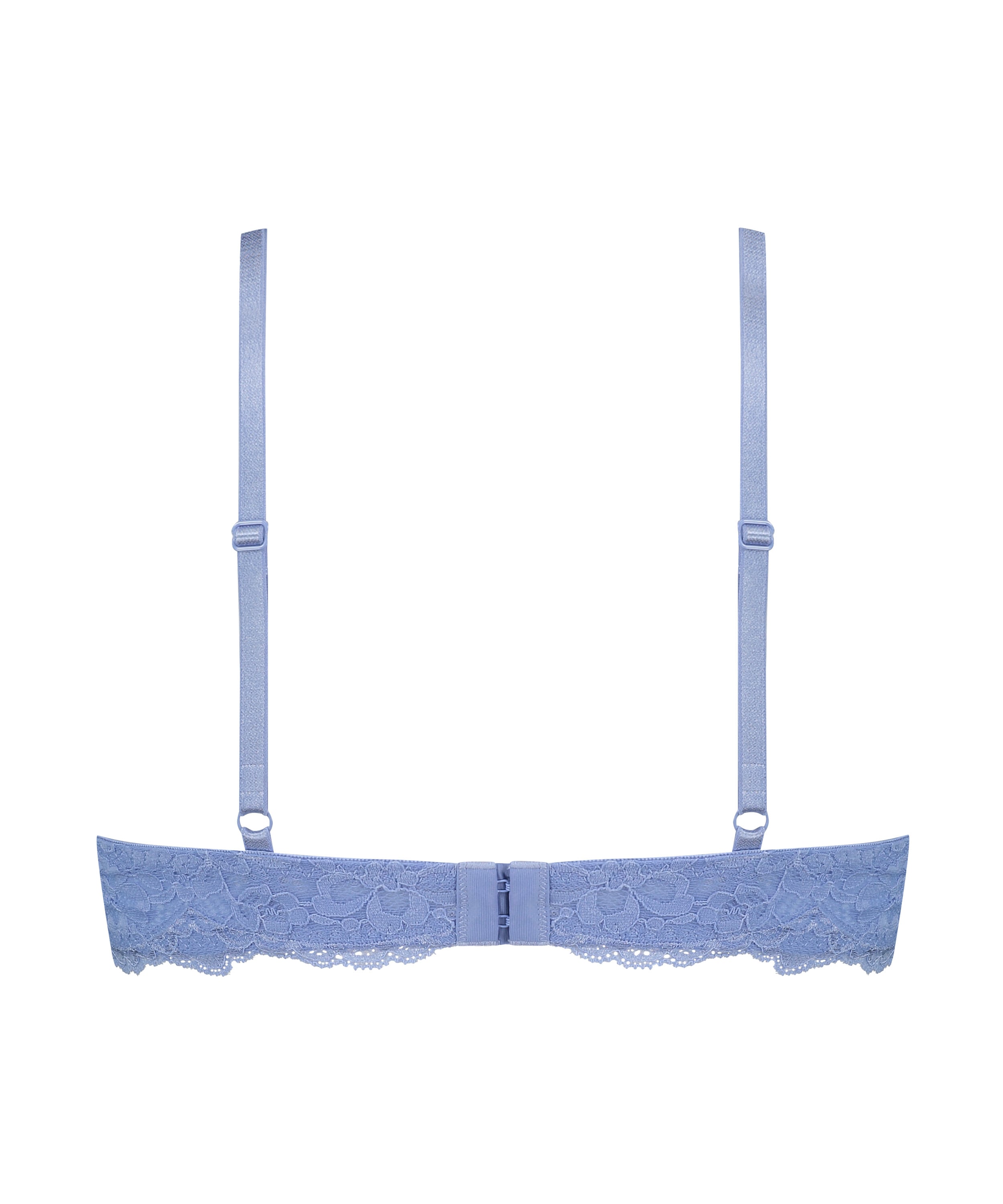 Marine Non-Padded Underwired Bra, Blue, main