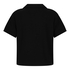 Essential Jersey Short-Sleeved Jacket, Black