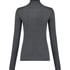 super soft Turtleneck shirt with Cashmere, Gray