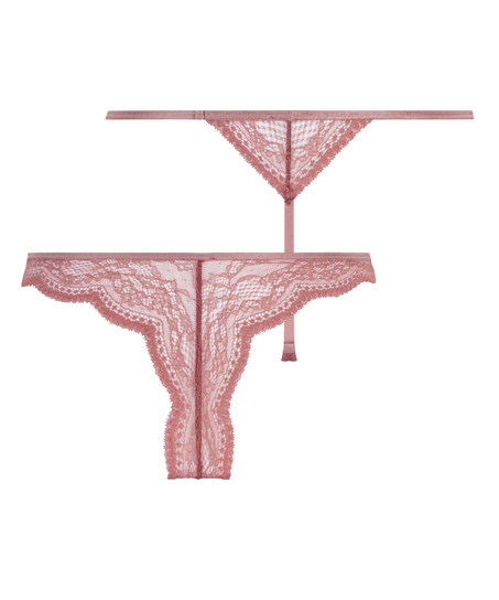 2-pack Isabelle Thongs, Pink