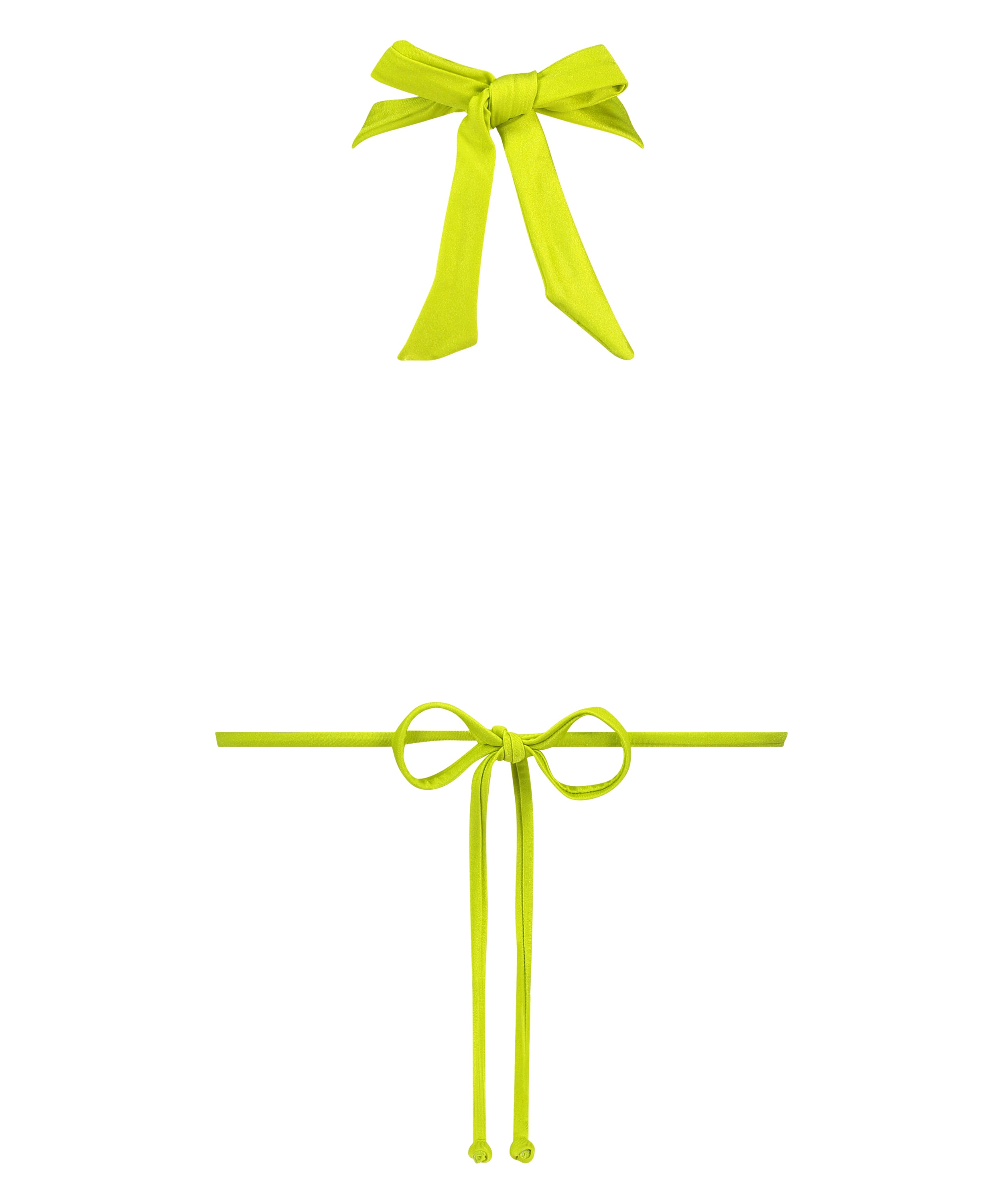 Luxe Multi Way Triangle Bikini Top, Green, main