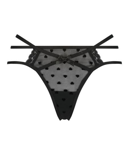 Melda thong, Black