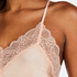 Satin Lace cami top, Orange
