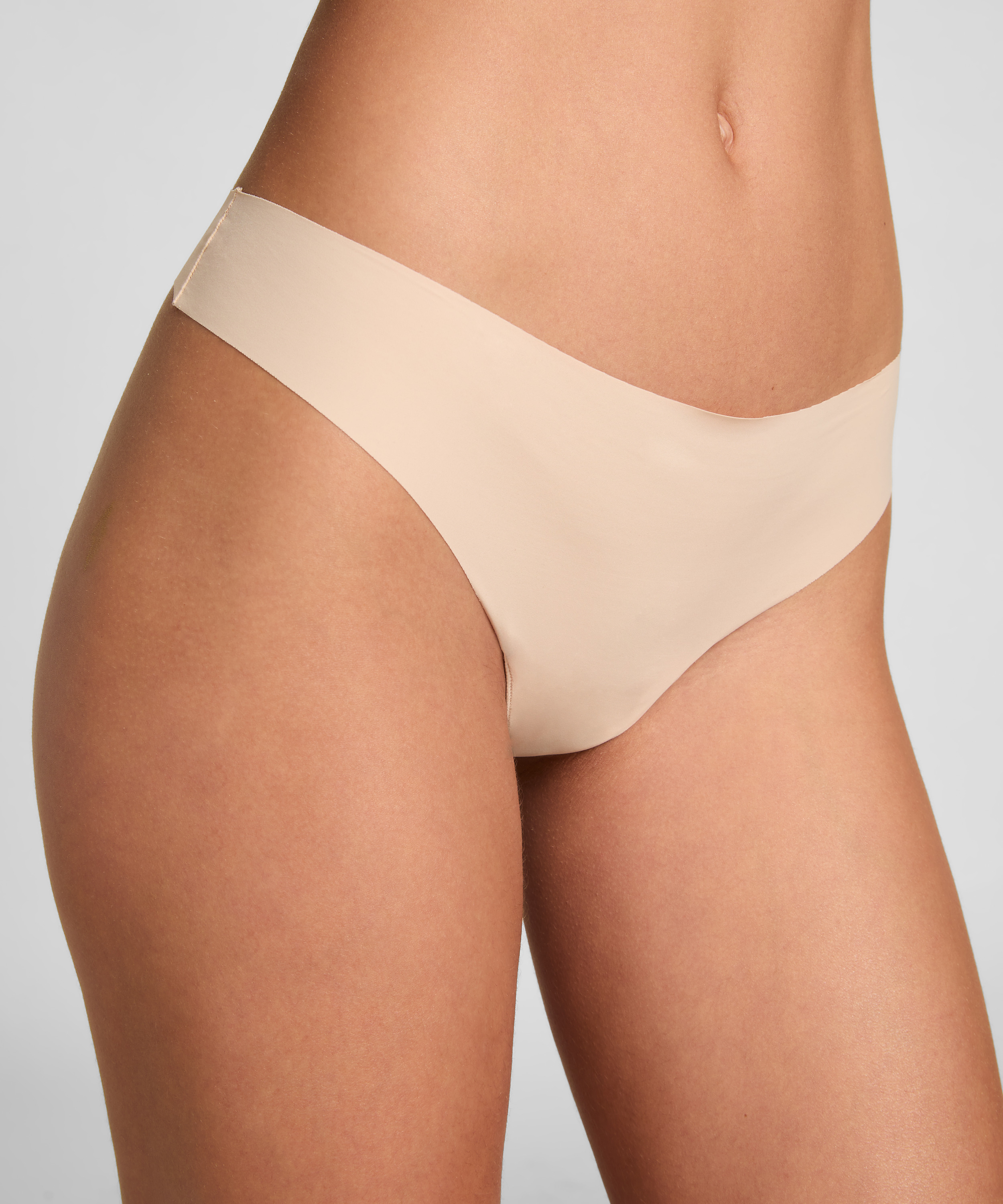 Invisible thong basic, Beige, main